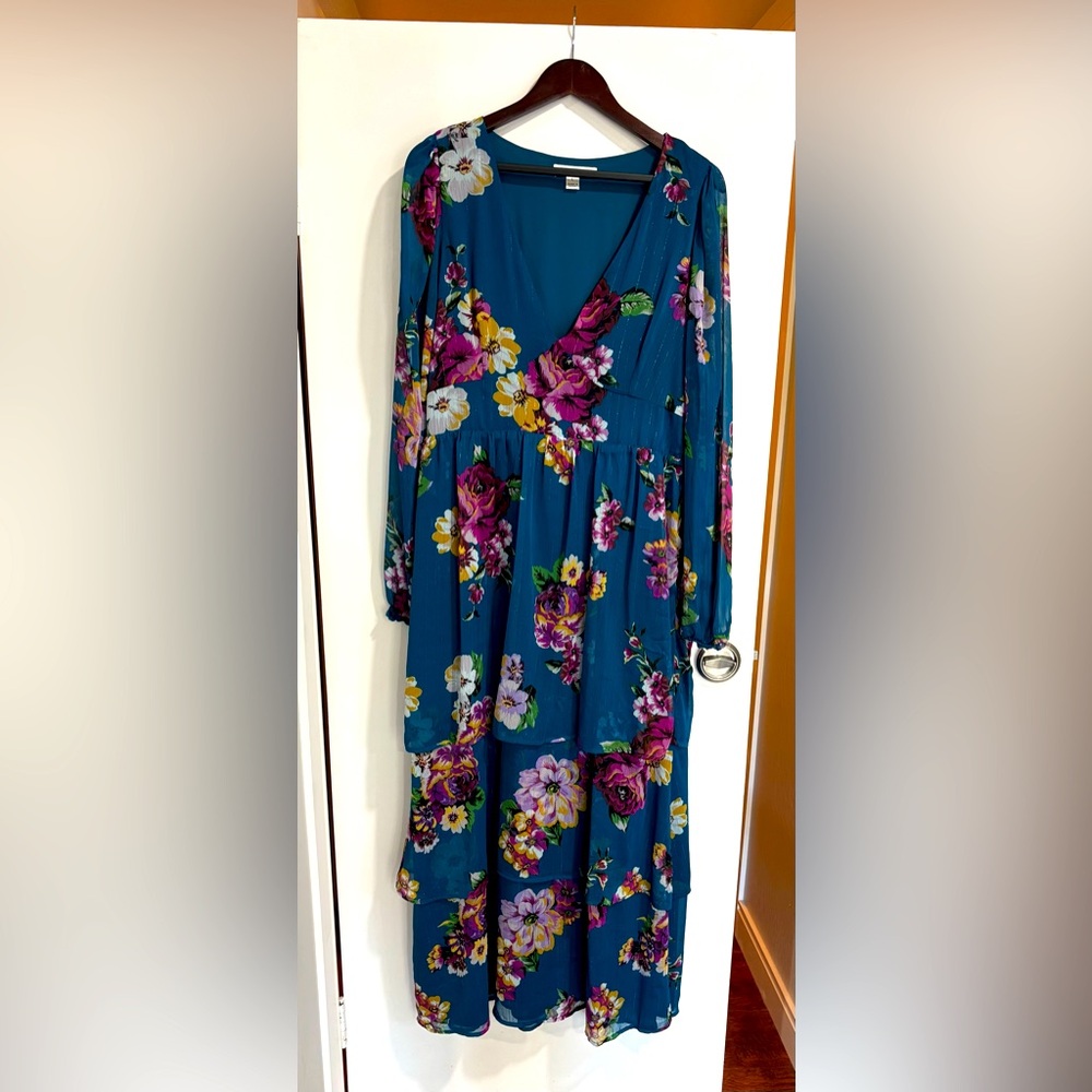Long sleeve maxi dress